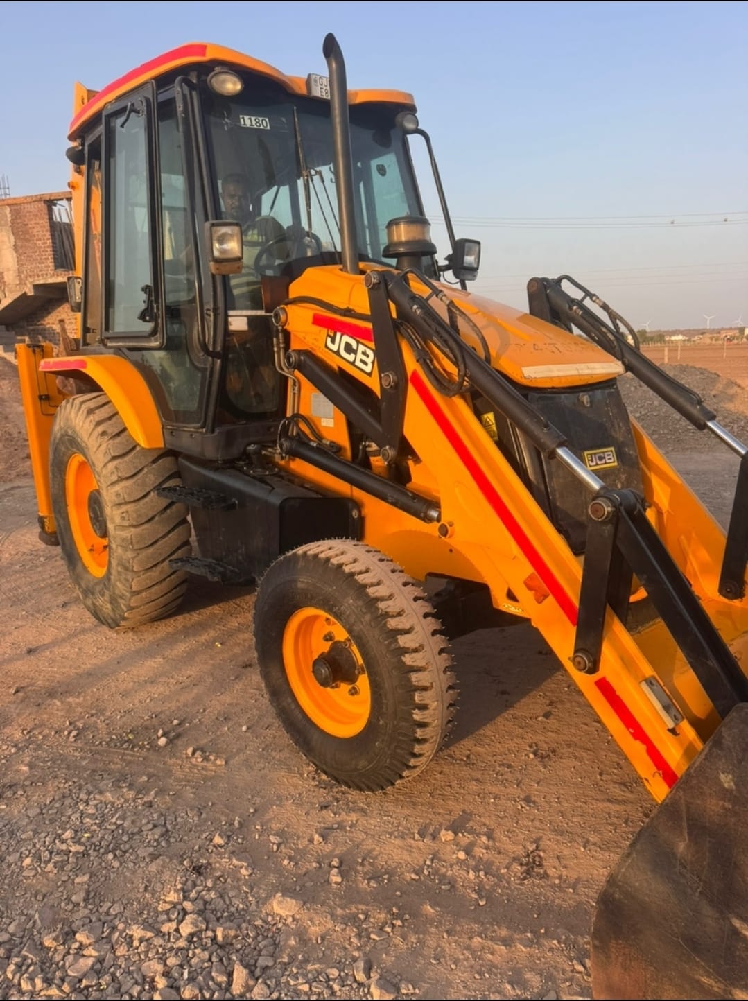 Jcb 3dx bahkoe loader 76hp