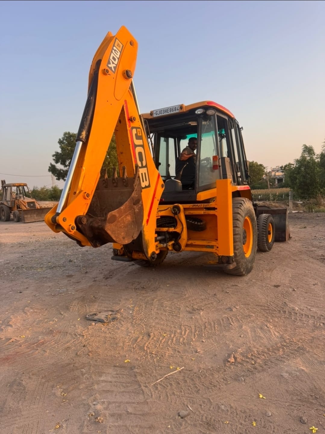 Jcb 3dx bahkoe loader 76hp
