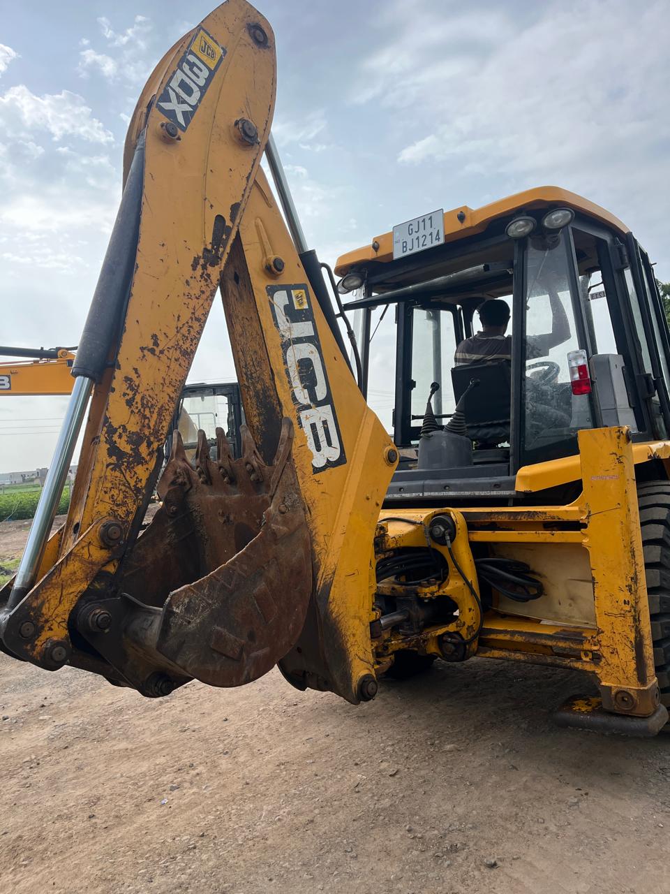 JCB 3DX backhoe loader